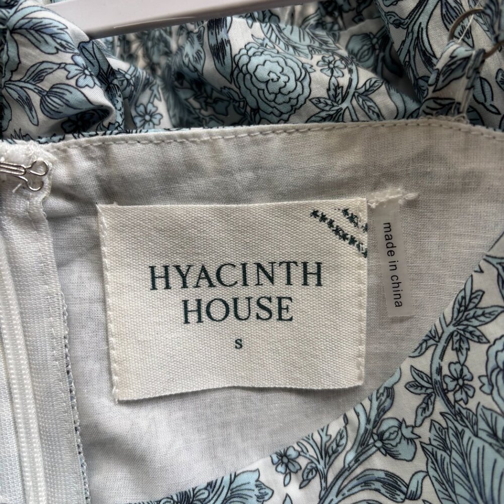 NWT Tuckernuck Hyacinth House Blue and White Floral Tiered Teresa Maxi Dress S - Picture 5 of 7